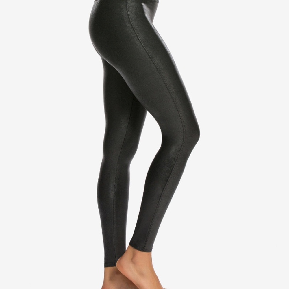 Spanx faux leather leggings